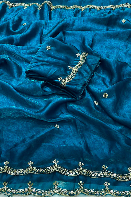 Beautiful desginer Space silk Saree SS636