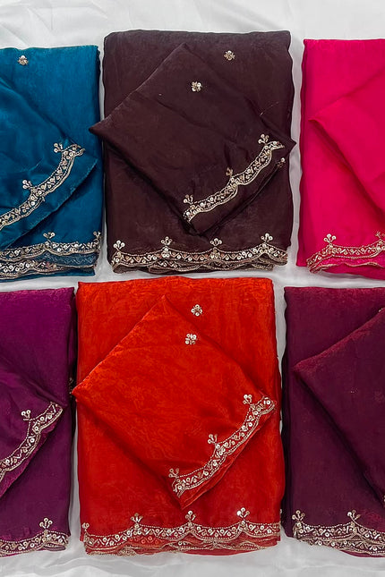 Beautiful desginer Space silk Saree SS636