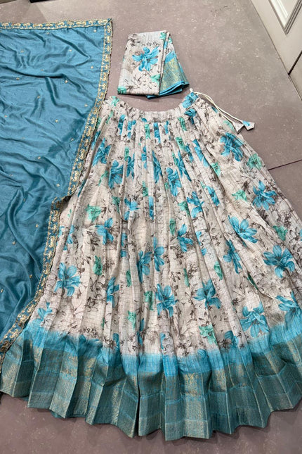Dola Chex Floral Printed Lehenga Choli SS655
