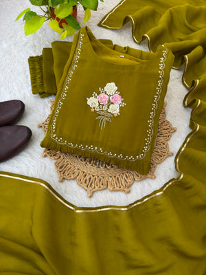 OLIVE GREEN