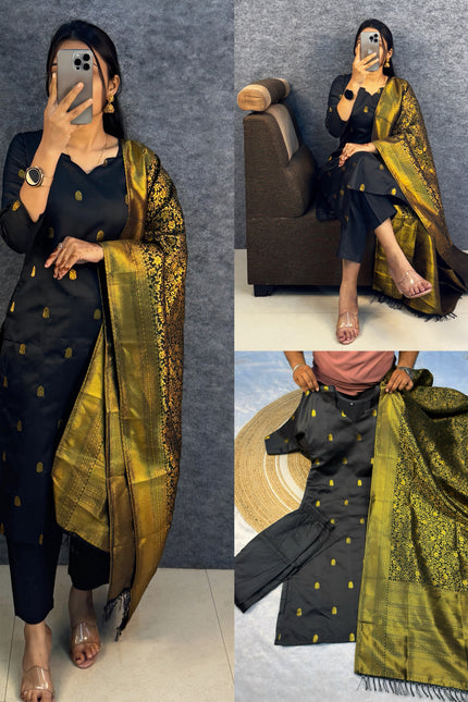 Elevate your style with this stunning Kurti set SS646