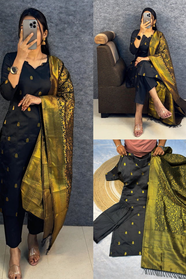 Elevate your style with this stunning Kurti set SS646