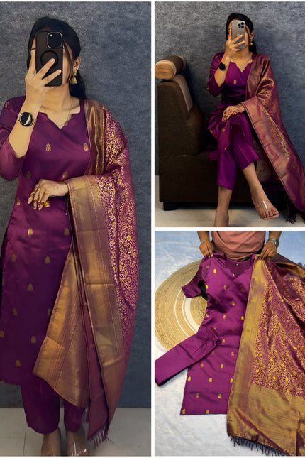 Elevate your style with this stunning Kurti set SS646