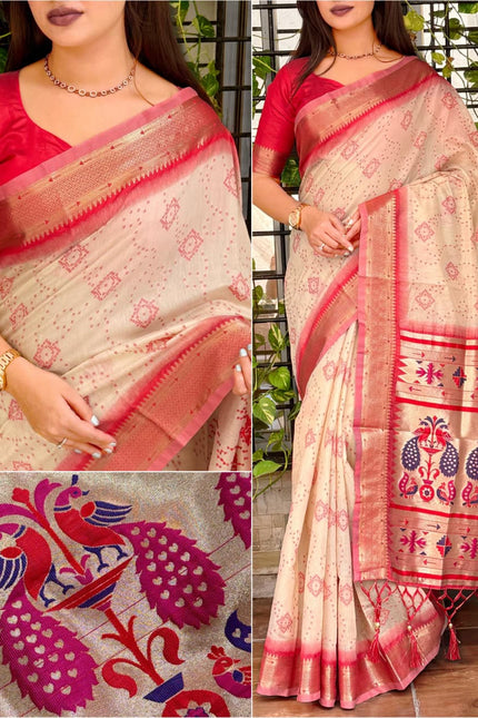 A saree filled with styles SS664