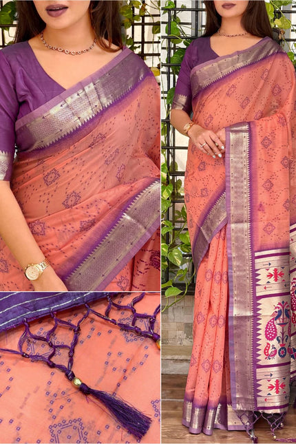 A saree filled with styles SS664