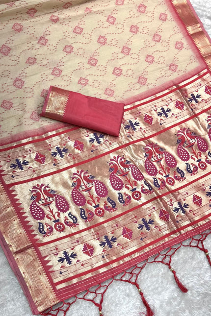 A saree filled with styles SS664
