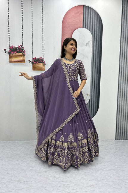 Fox Georgette Gown SS650