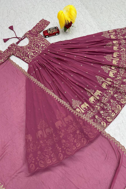 Fox Georgette Gown SS650