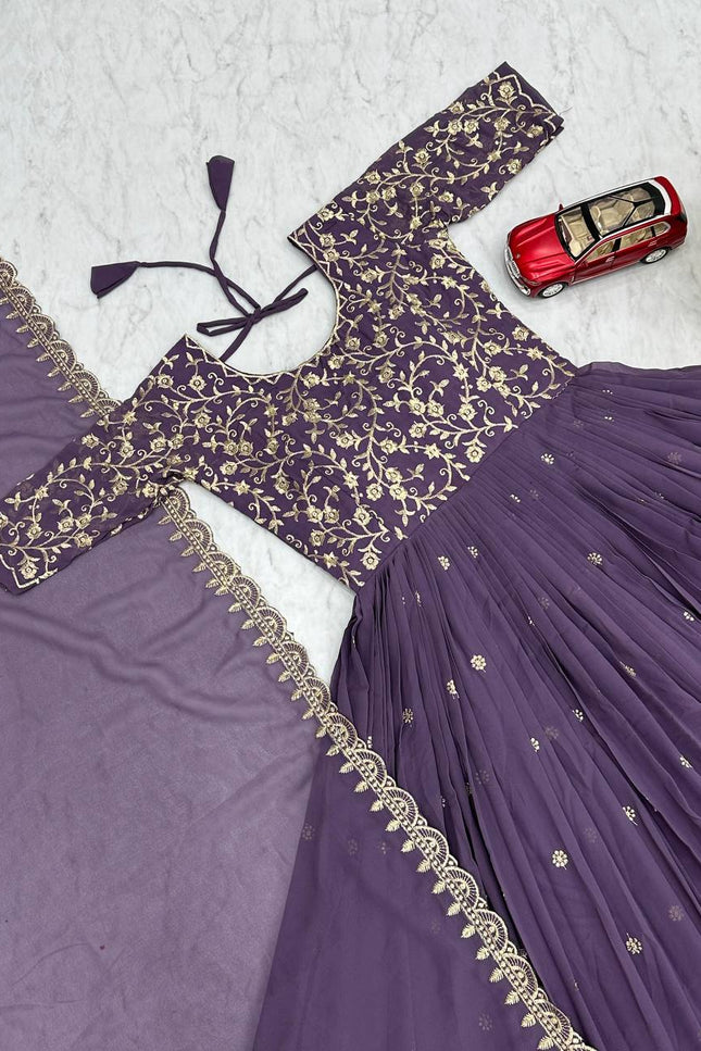 Fox Georgette Gown SS650