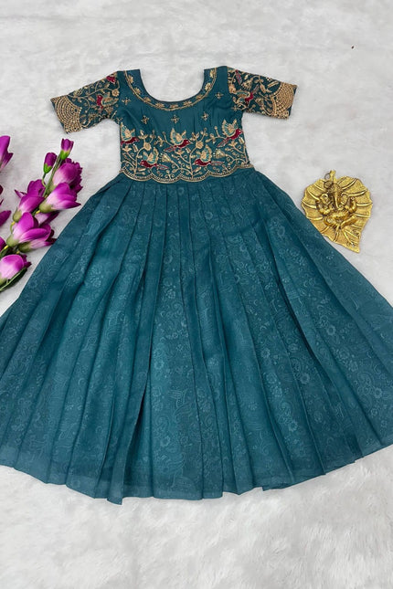Pure Star Georgette Kids Gown SS648