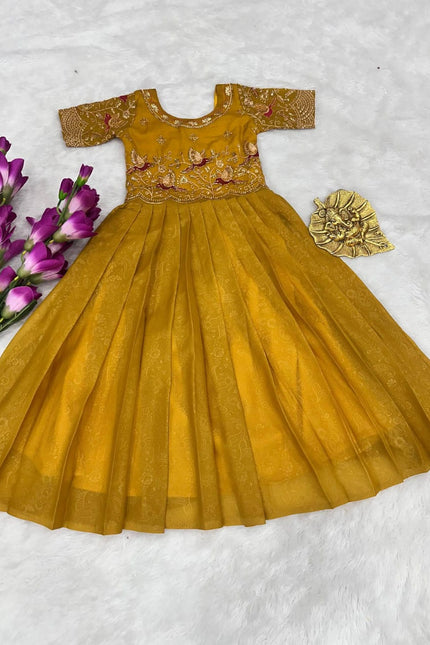 Pure Star Georgette Kids Gown SS648