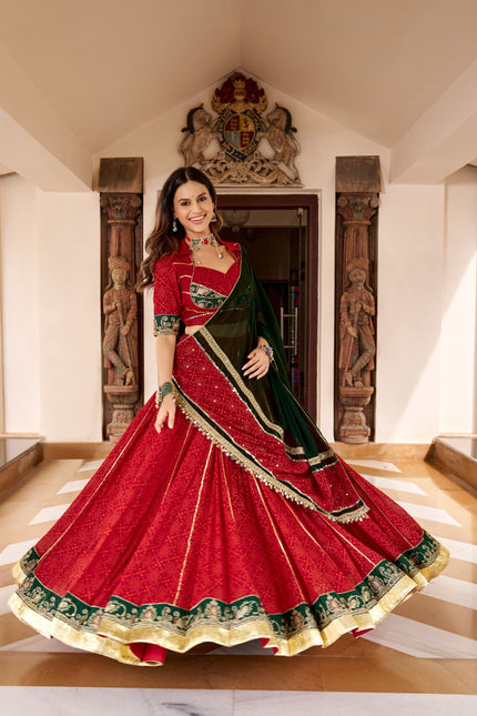 Celebrate the spirit of Navratri with every graceful twirl SS653