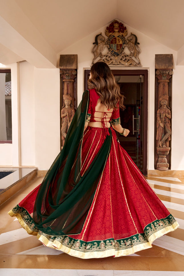 Celebrate the spirit of Navratri with every graceful twirl SS653