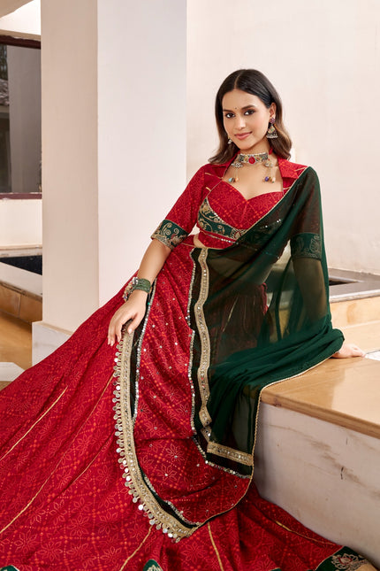 Celebrate the spirit of Navratri with every graceful twirl SS653