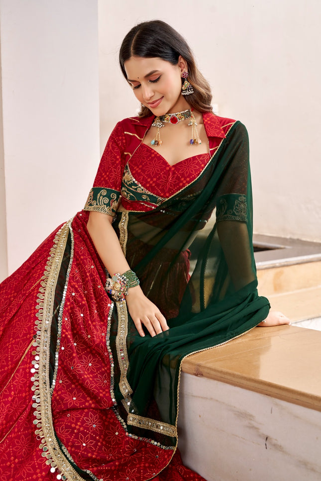 Celebrate the spirit of Navratri with every graceful twirl SS653