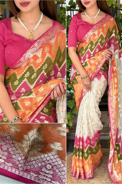 Make this festive season special with this saree SS663