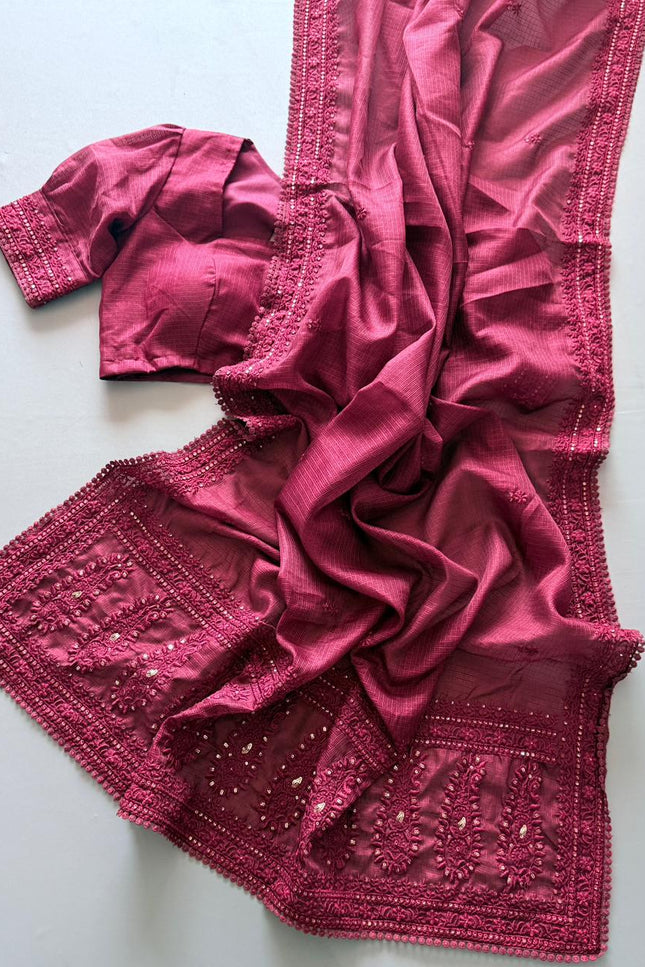 Multy Sequnce Kota Doriya Saree SS661
