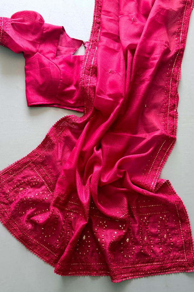 Multy Sequnce Kota Doriya Saree SS661