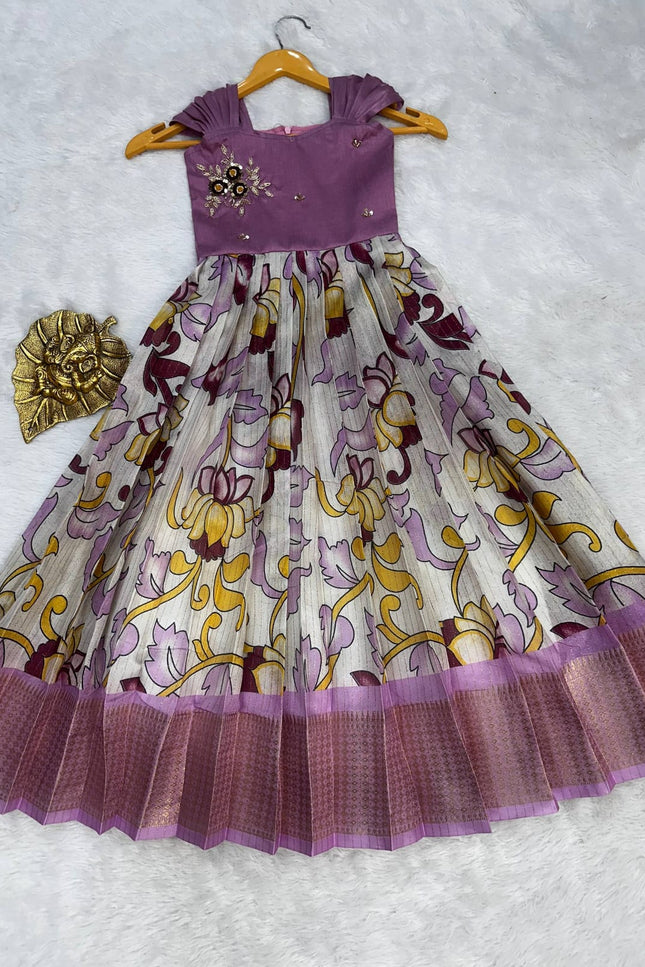 Festive special kids Frock SS676