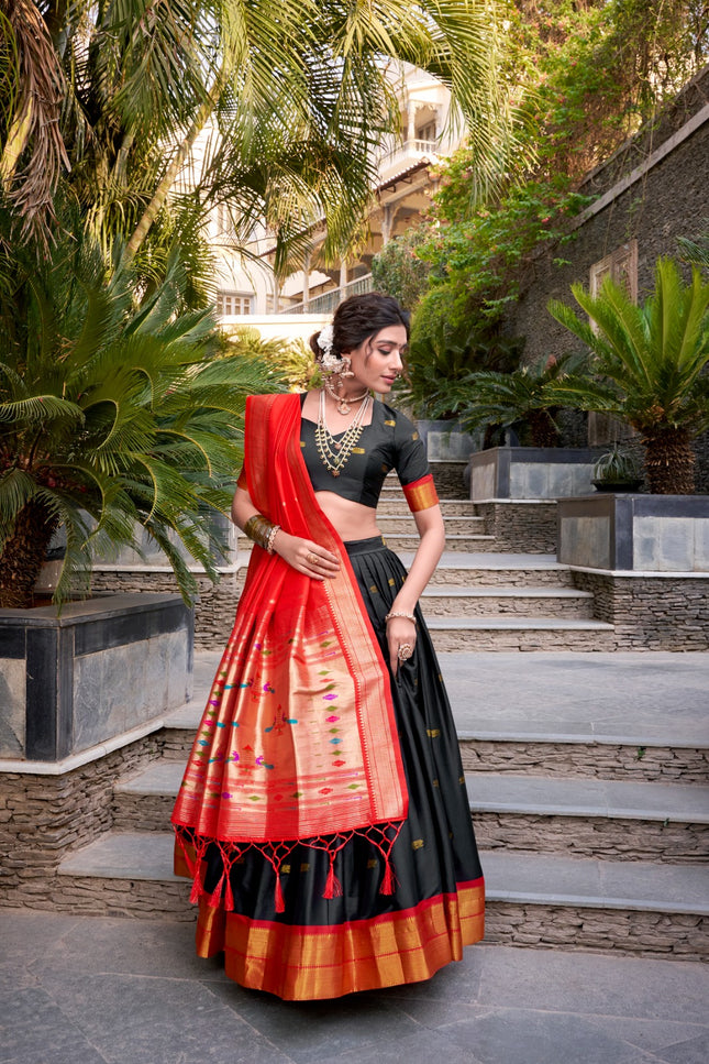Tradition woven in luxury Paithani Lehanga SS682