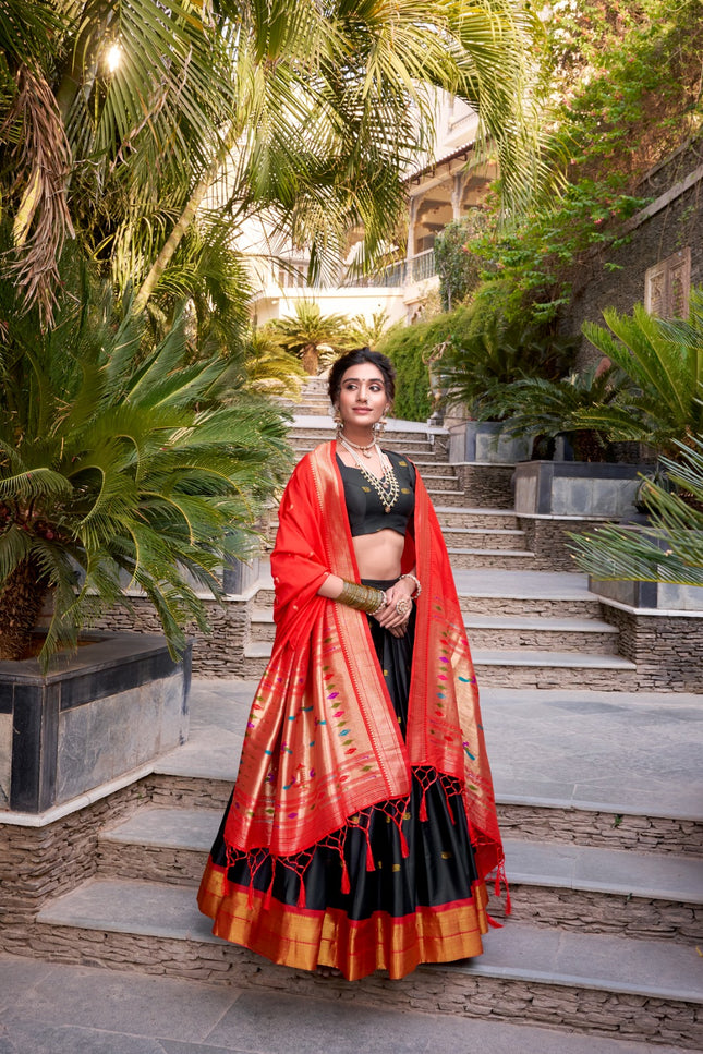 Tradition woven in luxury Paithani Lehanga SS682