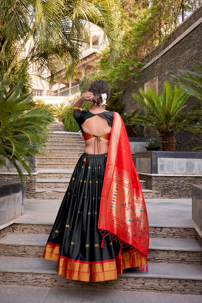 Tradition woven in luxury Paithani Lehanga SS682