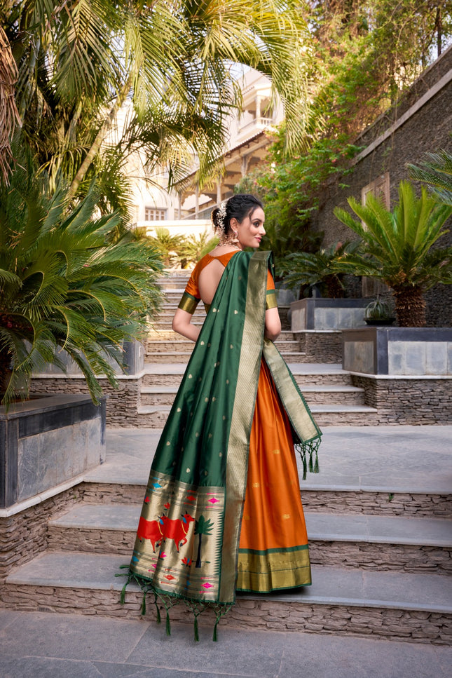 Tradition woven in luxury Paithani Lehanga SS682