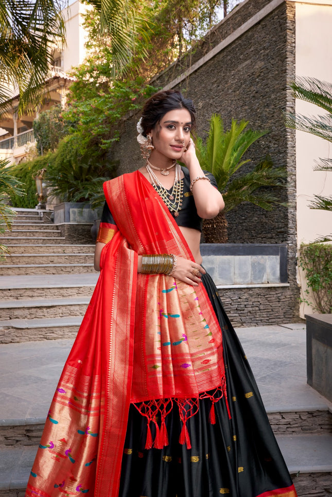 Tradition woven in luxury Paithani Lehanga SS682