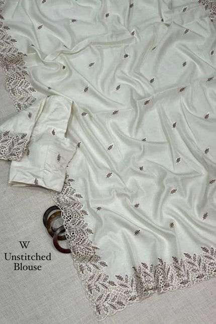 Make every moment special with cutwork saree SS690