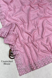 blouse unstitched / pink