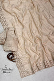 blouse unstitched / beige