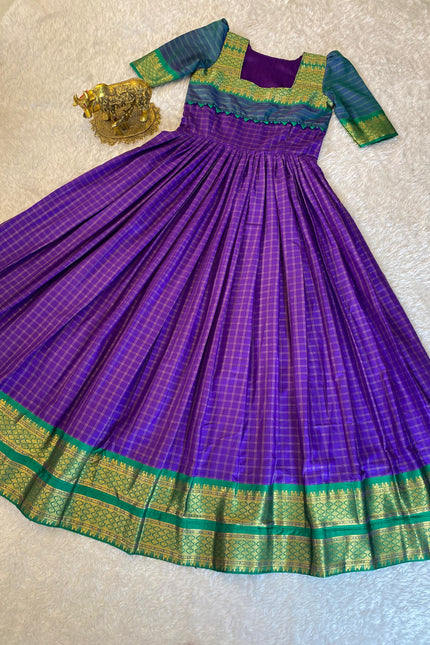 Rich cotton silk gown SS700