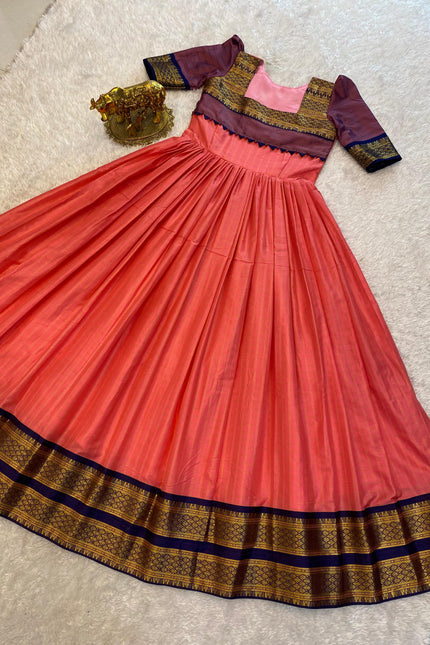 Rich cotton silk gown SS700