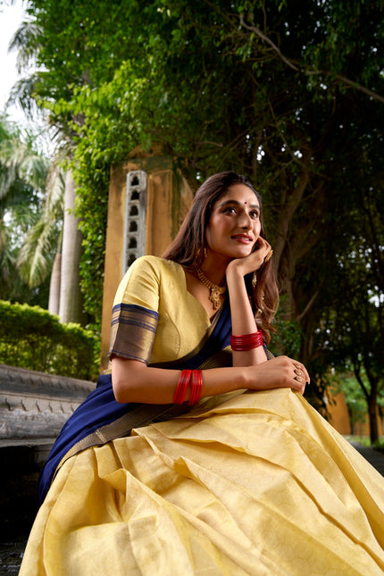 The golden charm of zari & the grace of Kanchipuram SS702