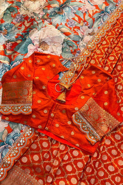 Pure Banarasi Lehangas SS697