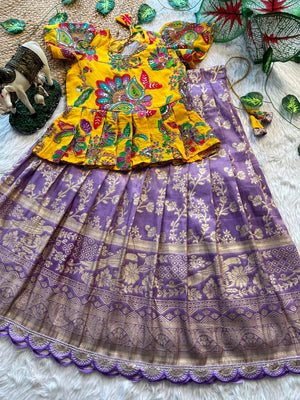 lavender & yellow