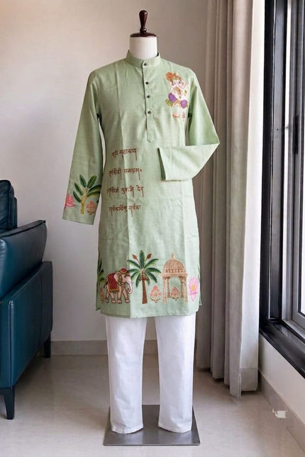GANESH CHATURTHI SPECIAL MEN KURTA SS713