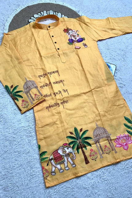 GANESH CHATURTHI SPECIAL MEN KURTA SS713