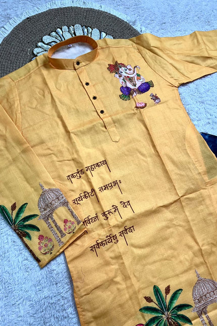 GANESH CHATURTHI SPECIAL MEN KURTA SS713