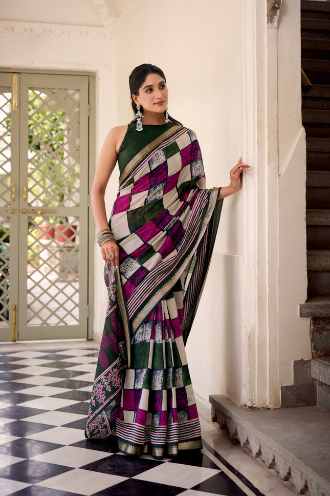 Woven whispers of royalty, wrapped in charm SS733