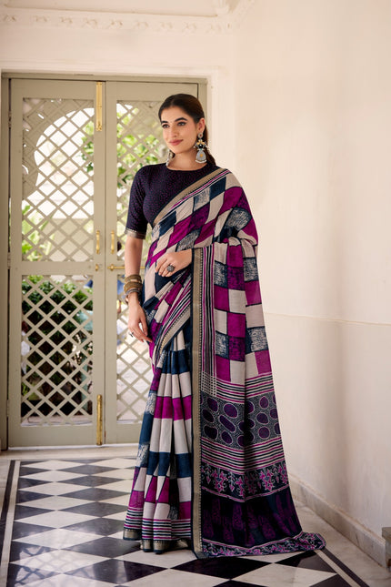 Woven whispers of royalty, wrapped in charm SS733