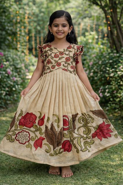 Beautifully crafted with an elegant print gown SS724