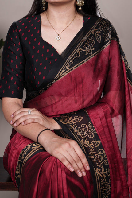 Where classic silk texture meets beautifull saree SS732