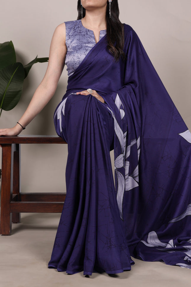 Let your look blossom with this perfect saree SS731