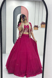 M-38 upto L-40 margin / pink