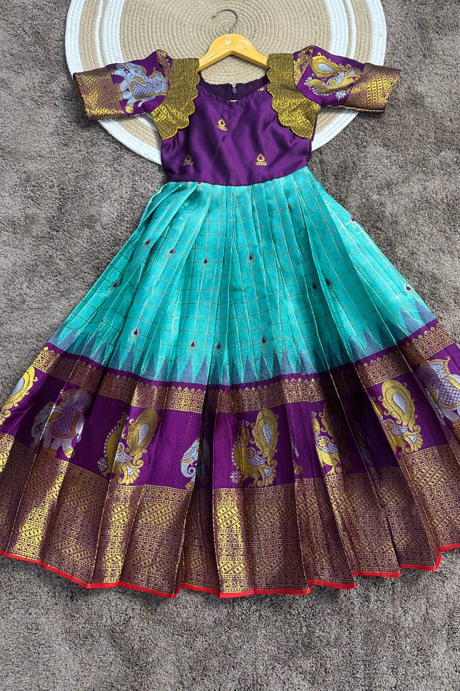 Festive special trending kids gown SS772