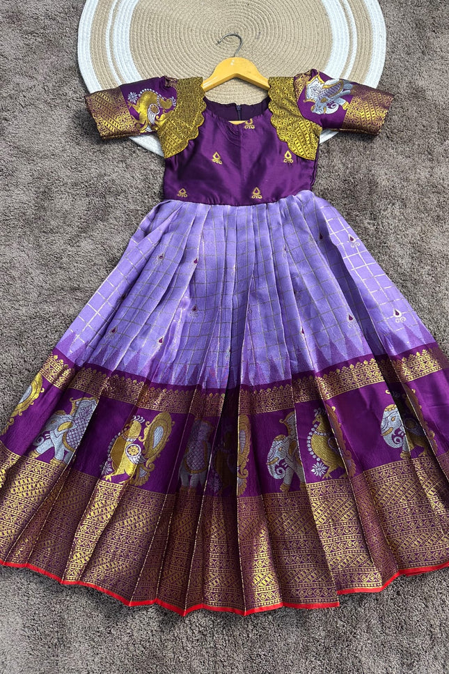 Festive special trending kids gown SS772