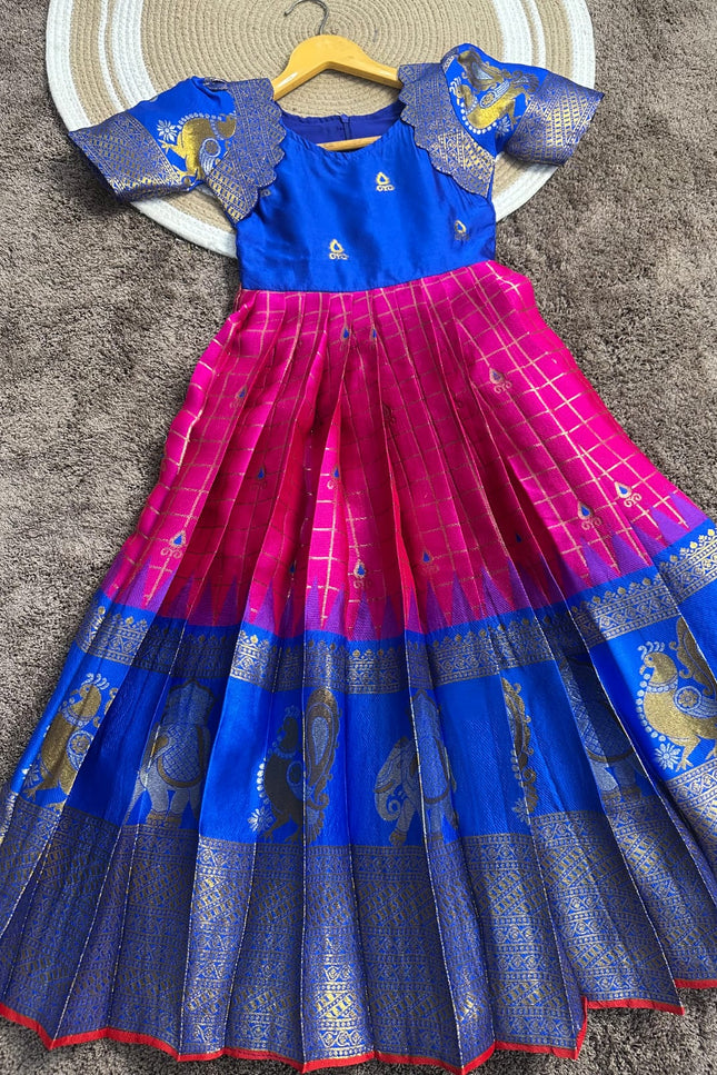 Festive special trending kids gown SS772