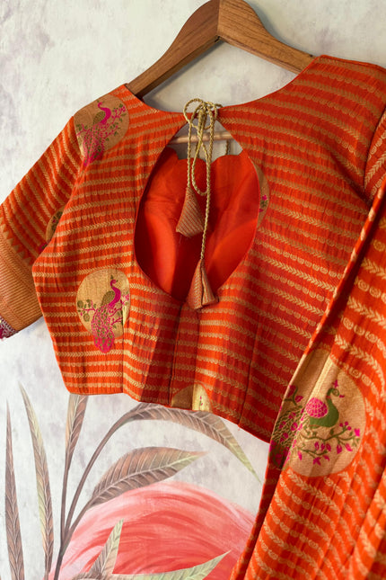 Peacock Theme Lehenga With Maggam work Duppta SS776