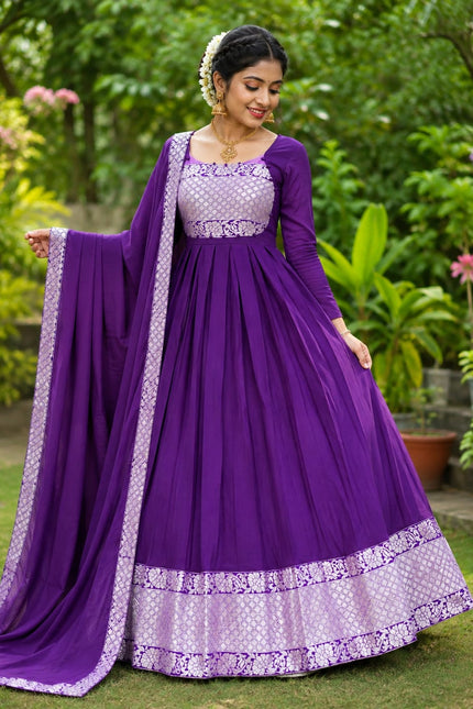Royal Trio Contrast Gown-Voni Collection SS775